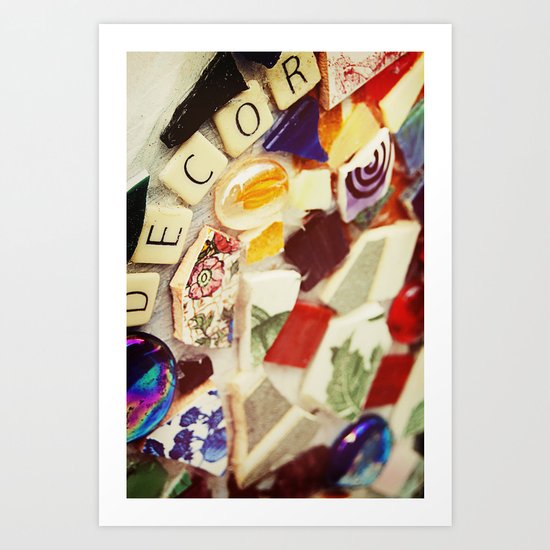 Vintage Decor Art Print