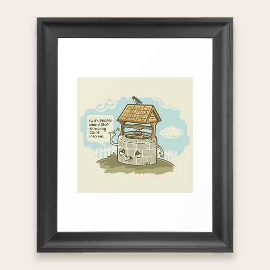Wishful Thinking Framed Art Print