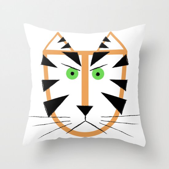 Tigr Throw Pillow