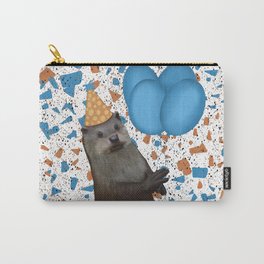 Birthday Otter  Carry-All Pouch
