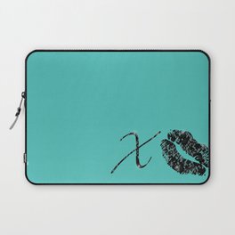 Hugs and Kisses (Mint) Laptop Sleeve