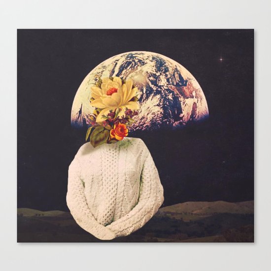 flowers from home Canvas Print