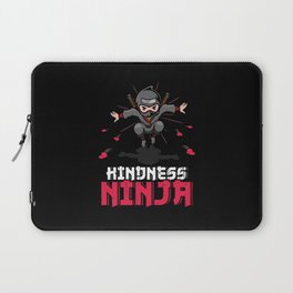 Kindness Ninja Japan Hearts Day Valentines Day Laptop Sleeve