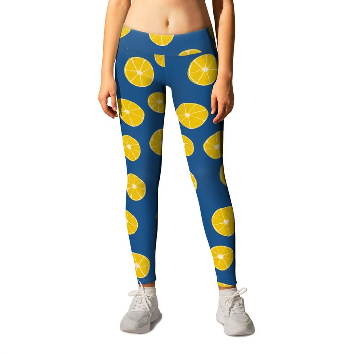 Leggings with lemons on them online