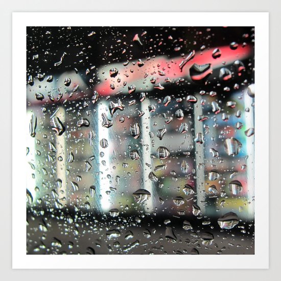 Cold Rain Art Print