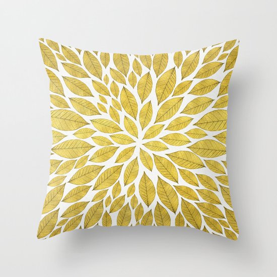 Petal Burst #25 Throw Pillow