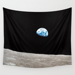 Earthrise William Anders Wall Tapestry