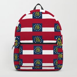 Georgia State Flag Backpack | Usa, Georgia, Pride, Travel, Flag, Unitedstates, Sticker, Birthdaygift, Statepride, State 
