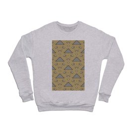 Egyptian pyramids design Crewneck Sweatshirt