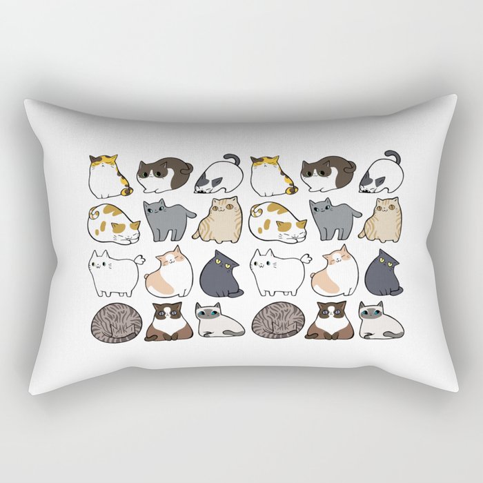Cats Cats Cats Rectangular Pillow