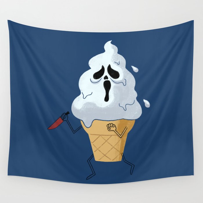 Ice-Scream Wall Tapestry