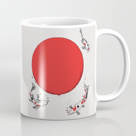 Koi and Sun Mug