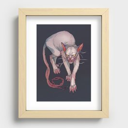 Goblin cat Recessed Framed Print
