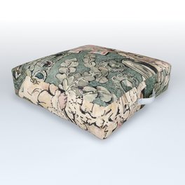 ‘Lady Mouse in Mob Cap’_Beatrix Potter  English children's writer and illustrator (1866-1943) Outdoor Floor Cushion