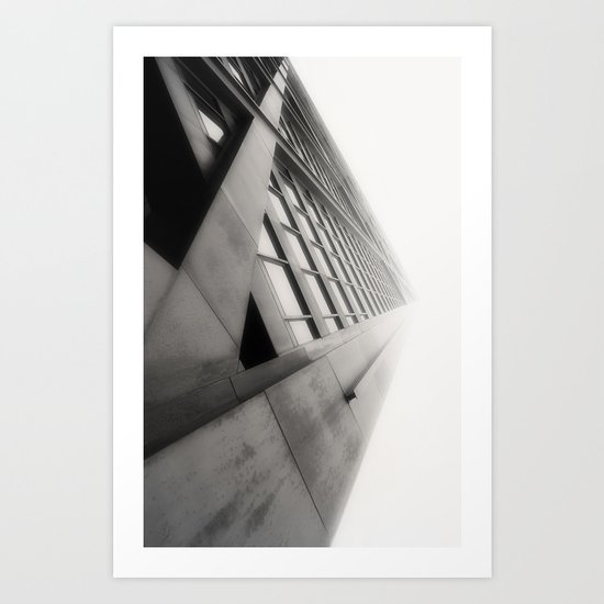 Building Fade Art Print