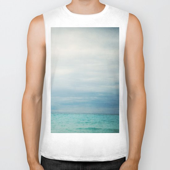 Out to Sea Biker Tank
