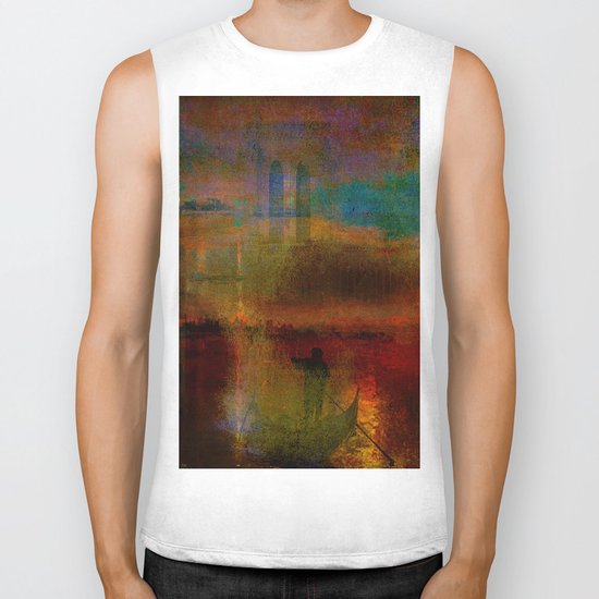 The return of the gondolier Biker Tank