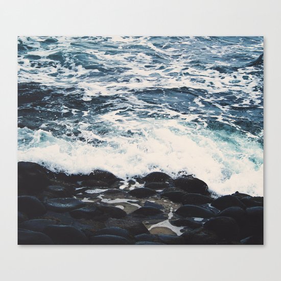 Rocky Sea Shore Canvas Print