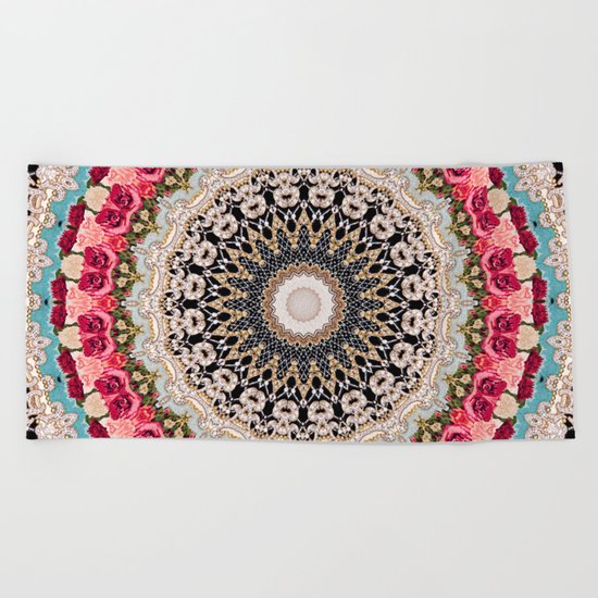 Mandala Hahusheze Beach Towel