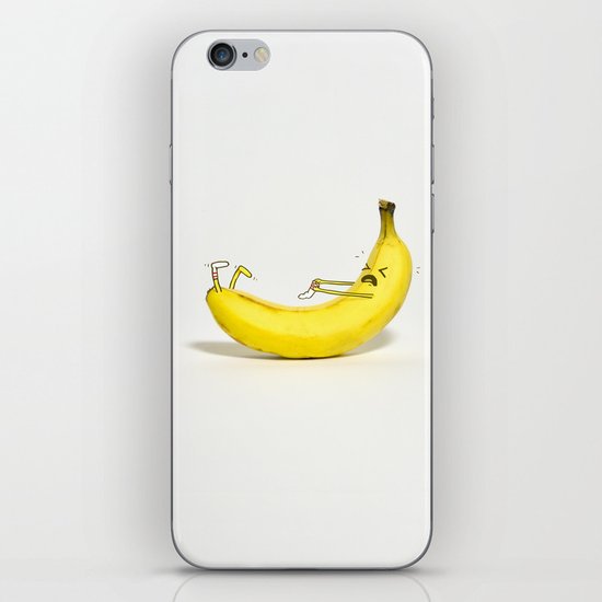 Banana Sock iPhone Skin