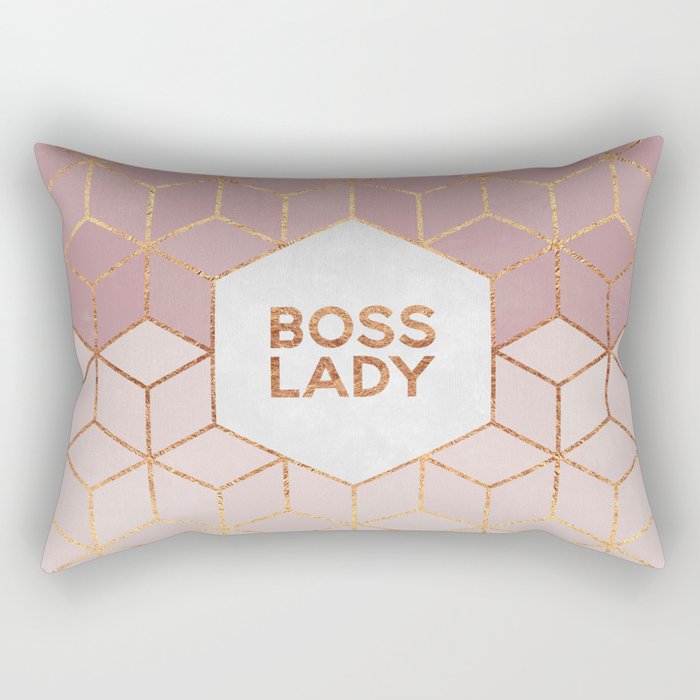 Boss Lady / 2 Rectangular Pillow