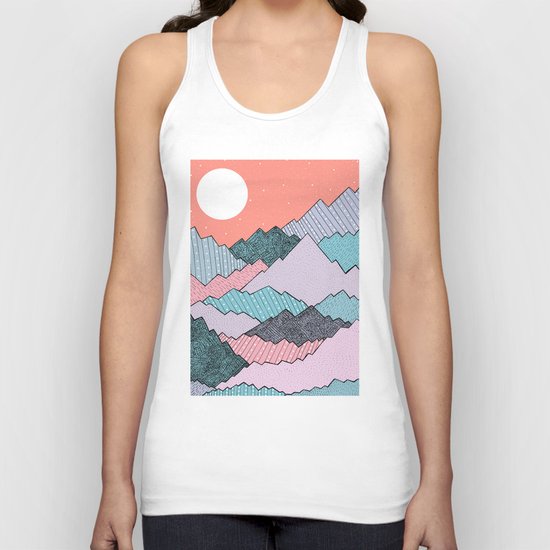 Mountain Tones Unisex Tank Top