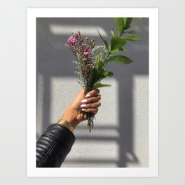Flower Love Art Print