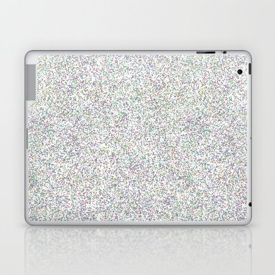 Rainbow Confetti Sprinkles Laptop & iPad Skin