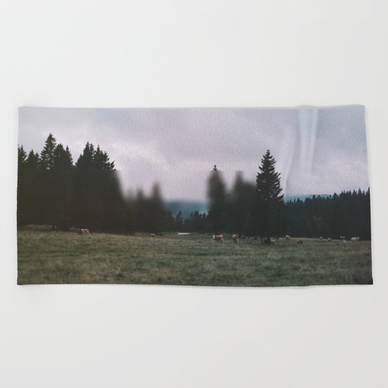 Landscape Twist Beach Towel