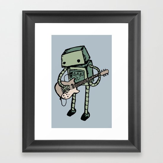 Practice make perfect Framed Art Print