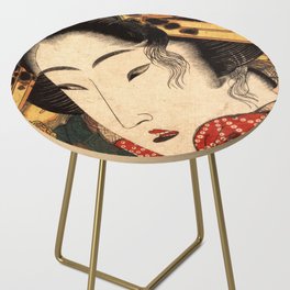 1824 Geisha by Keisai Eisen Side Table