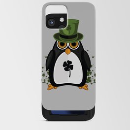 Saint Patrick's Penguin iPhone Card Case