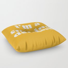 I'm A Fucking Delight Funny Offensive Quote Floor Pillow