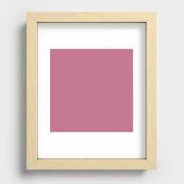 Raspberry Smoothie Recessed Framed Print