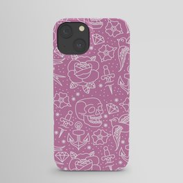 Pink Flash iPhone Case