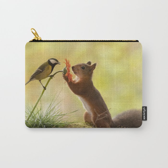 squirrel love together Carry-All Pouch