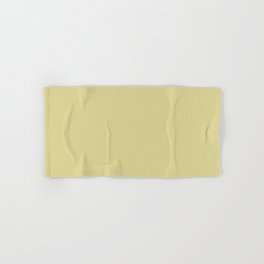 Pantone Lemon Grass light pastel solid color modern abstract pattern  Hand & Bath Towel