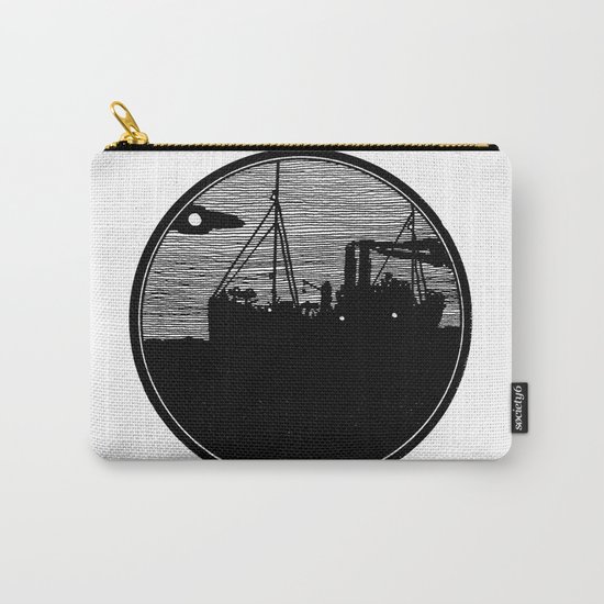 Silent boat. Carry-All Pouch