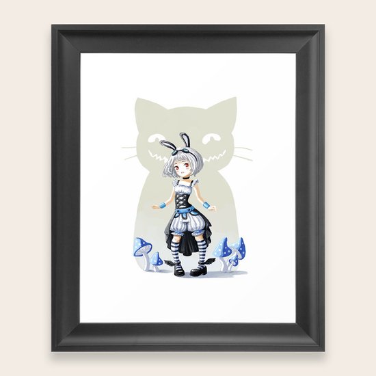 Alice Framed Art Print
