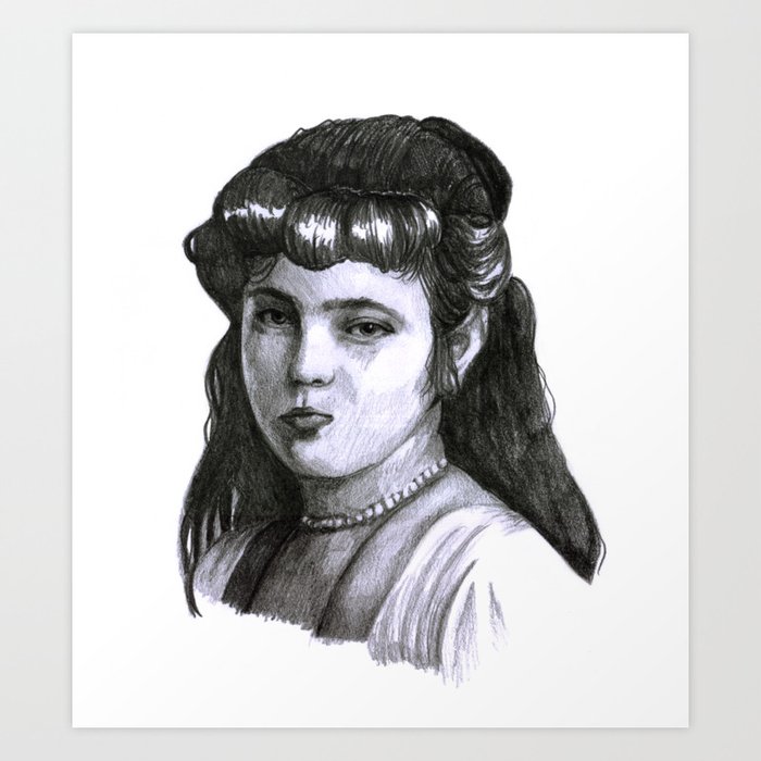 Princess Anastasia Art Print By Emeliacox2 Society6