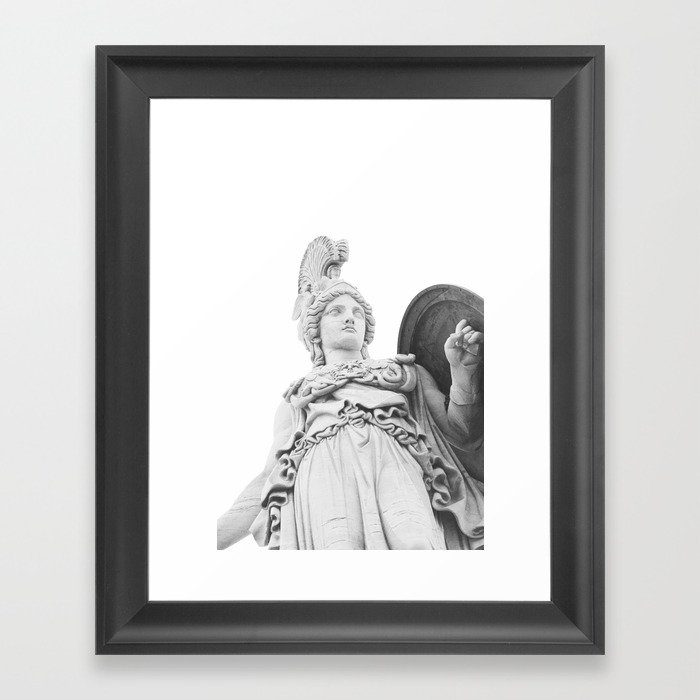 Athena Goddess of Wisdom #12 #wall #art #society6 Framed Art Print