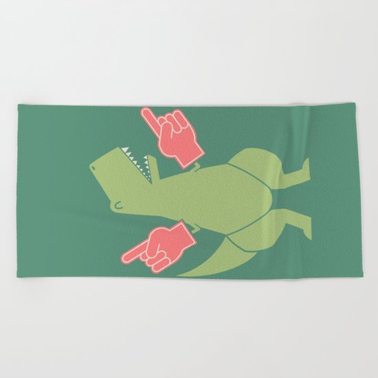 Yay! Big Hands! Beach Towel