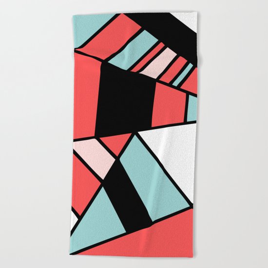 Abstract #451 Beach Towel