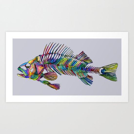 FISH Art Print