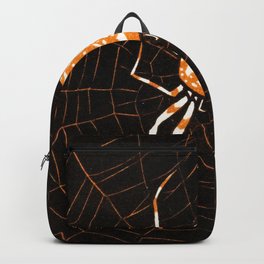 Spider In A Web Backpack