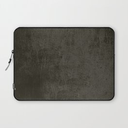 Dark brown rustic concrete Laptop Sleeve