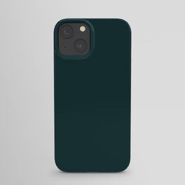 Sparkling Water ~ Dark Green-Blue iPhone Case