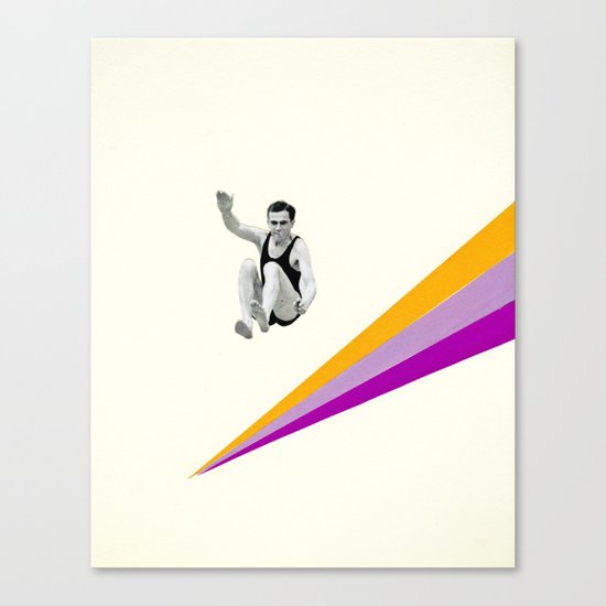 I Can Jump Higher Canvas Print