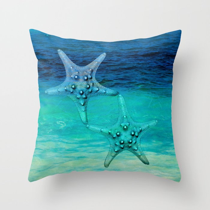 STARS OF THE SEA Throw Pillow