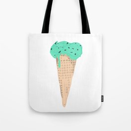Ice Cream Cat Tote Bag